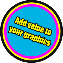 Add value to your graphics